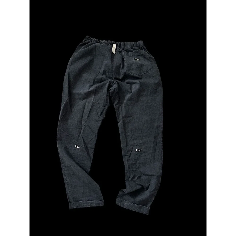 Advisory Board Crystals Abc 123 Ripstop Pants Mens Size Large Black Designer